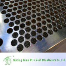 Round Hole Perforated Wire Mesh